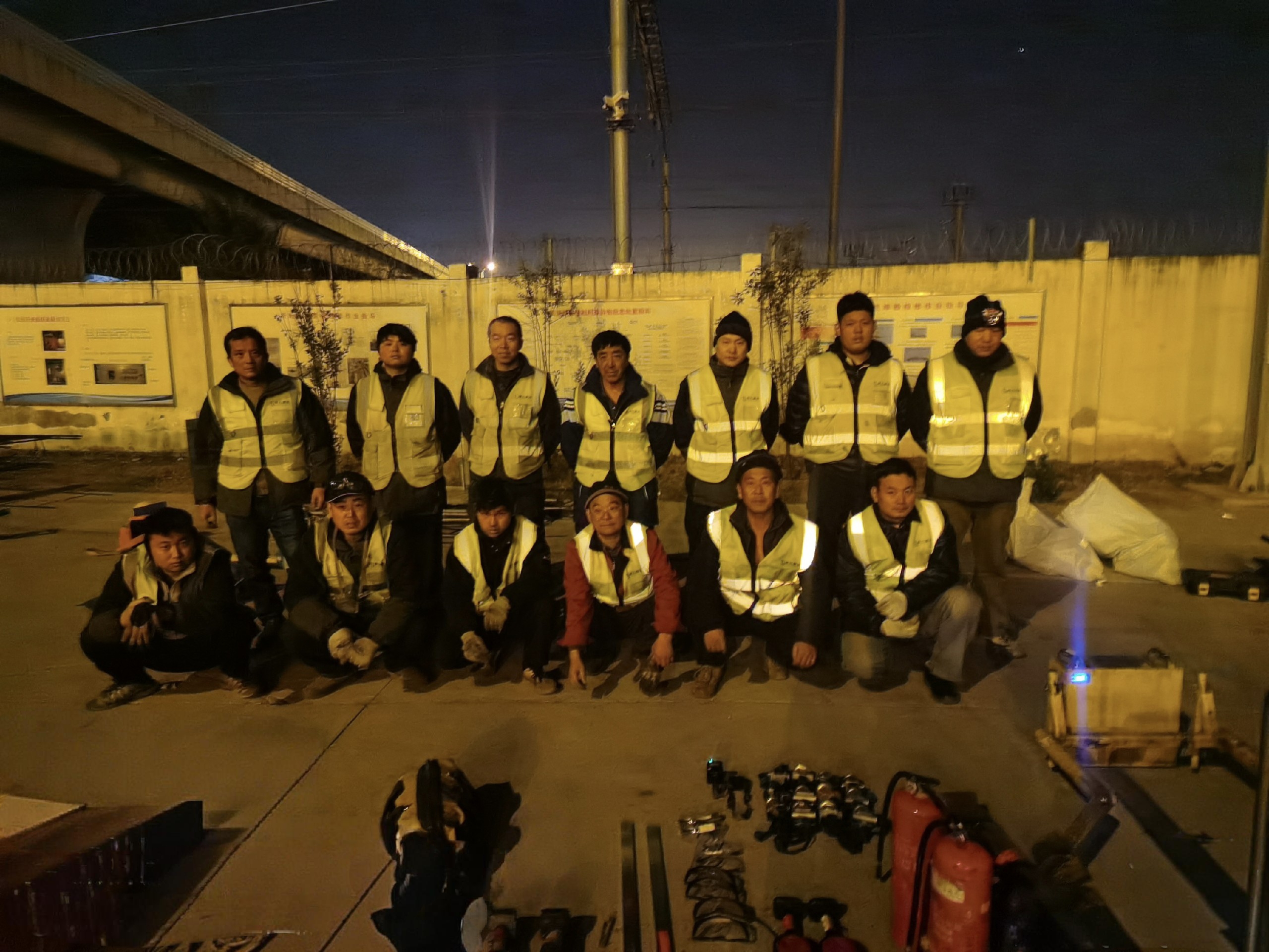 天津西站打磨纪实